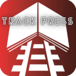 track press logo with words